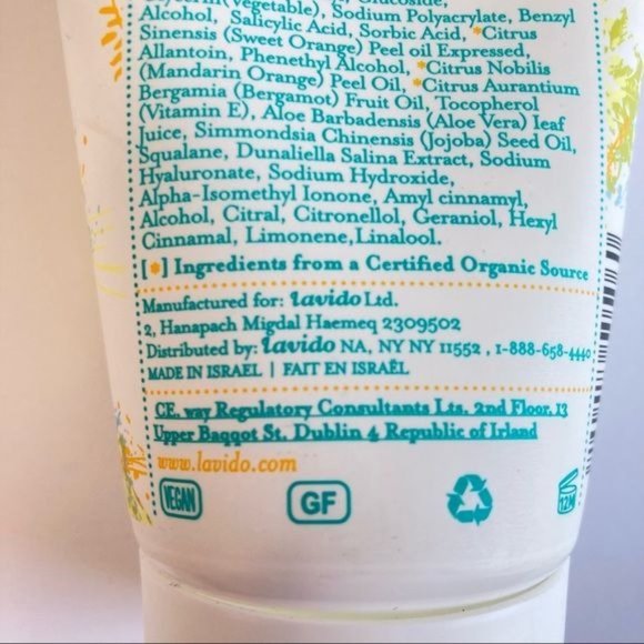 Lavido Citrus Aromatic Body Lotion Hydrate Nourish Protect 4.05 fl oz New SEALED - Picture 10 of 13